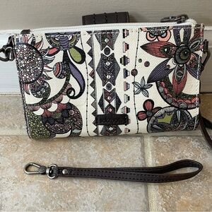 Sakroots Mini Crossbody Bag / Wristlet